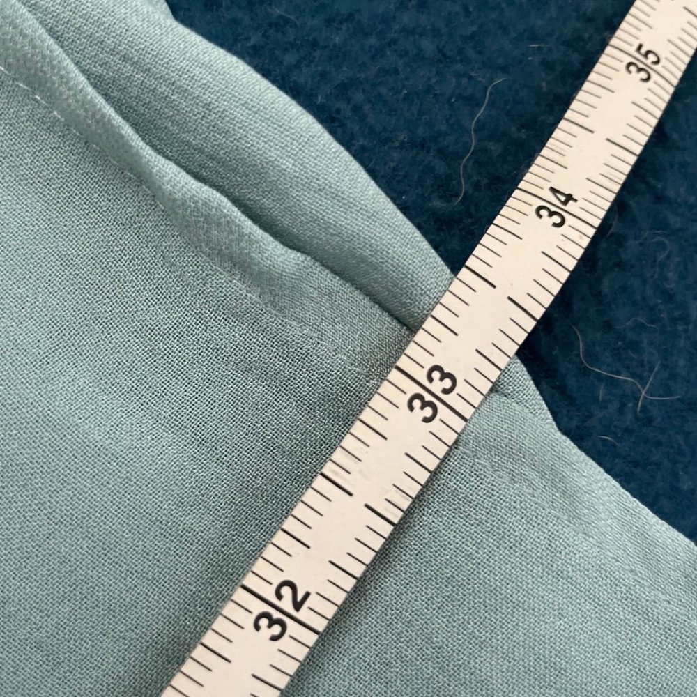 H&M Light Blue Mini Dress -‎ Size 4 - Picture 6 of 6